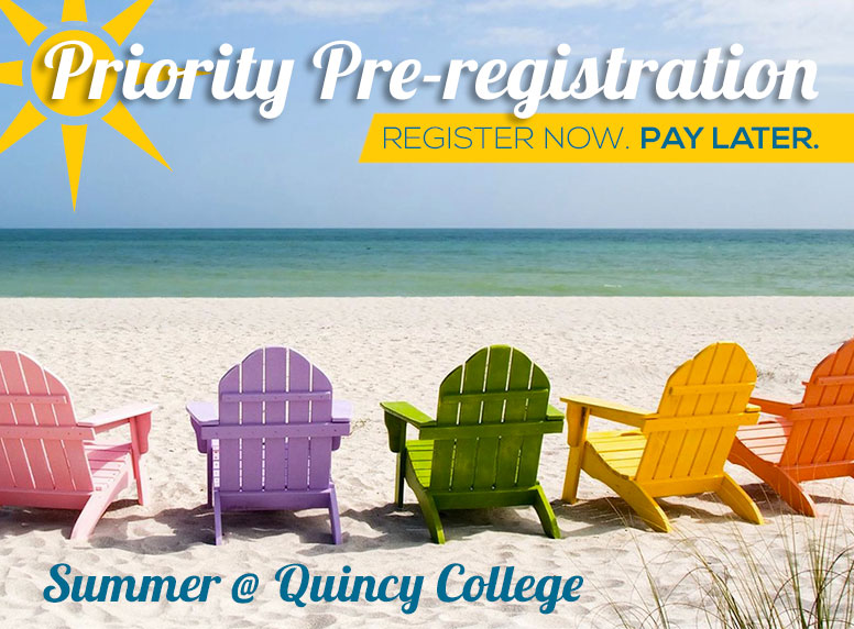 Priority Registration Summer Quincy College 5675