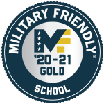 Military Friendly School Gold Ranking '20-21 Logo