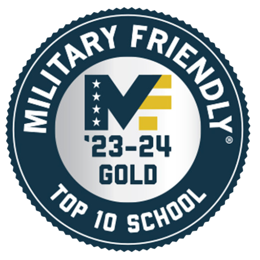 Military Friendly School Gold Ranking '23-24 Logo
