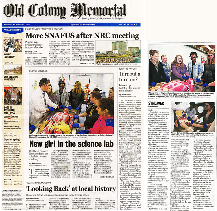 Old Colony Memorial | SynDaver Article