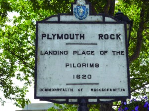 Plymouth Rock Sign