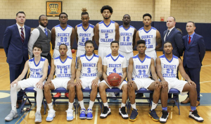 Quincy College NJCAA Men's Basketball Team 17-18